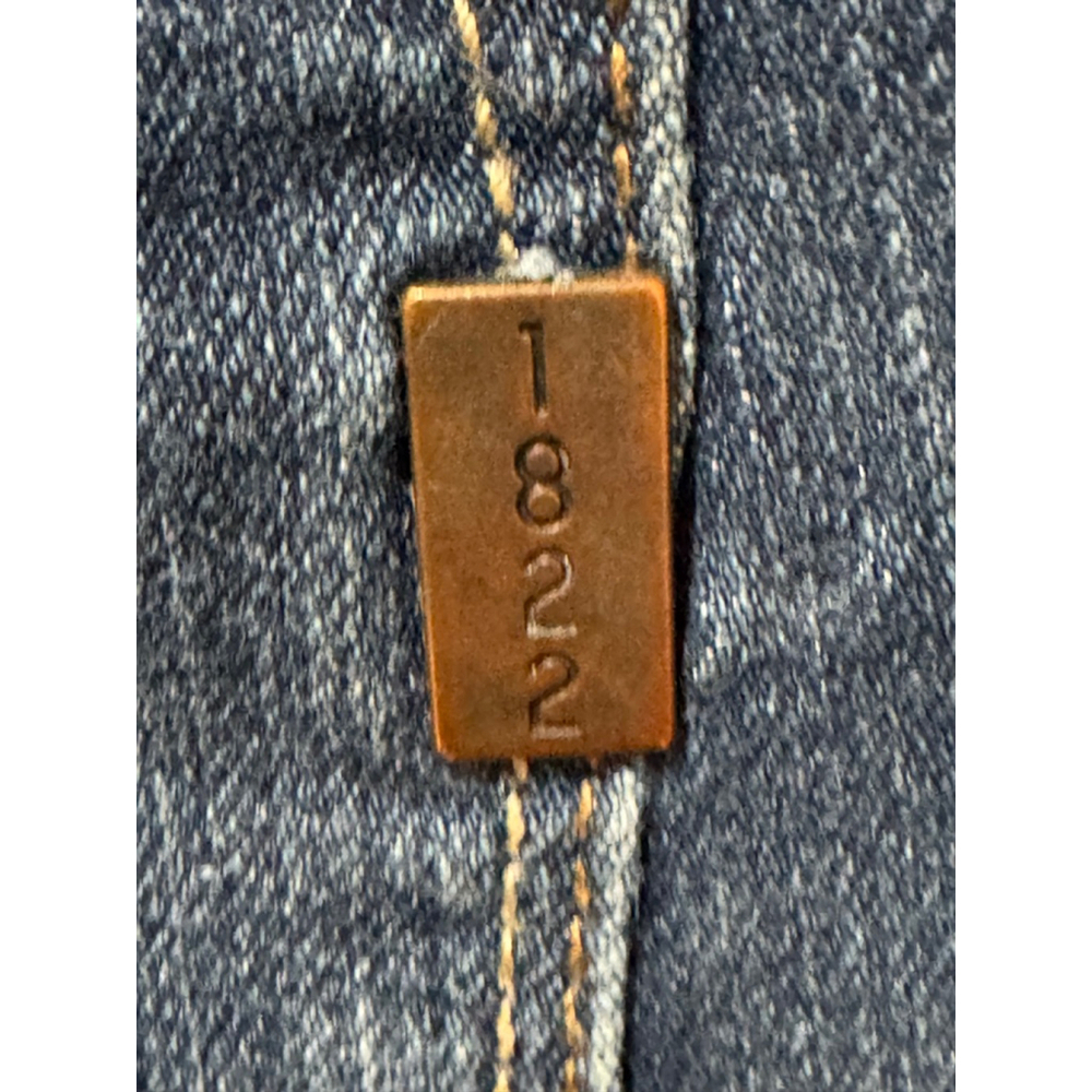 Women's 1822 Denim medium wash Blue Cropped capri Jeans Size 6 - Picture 4 of 11